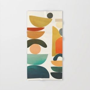 Modern Abstract Beach Towel